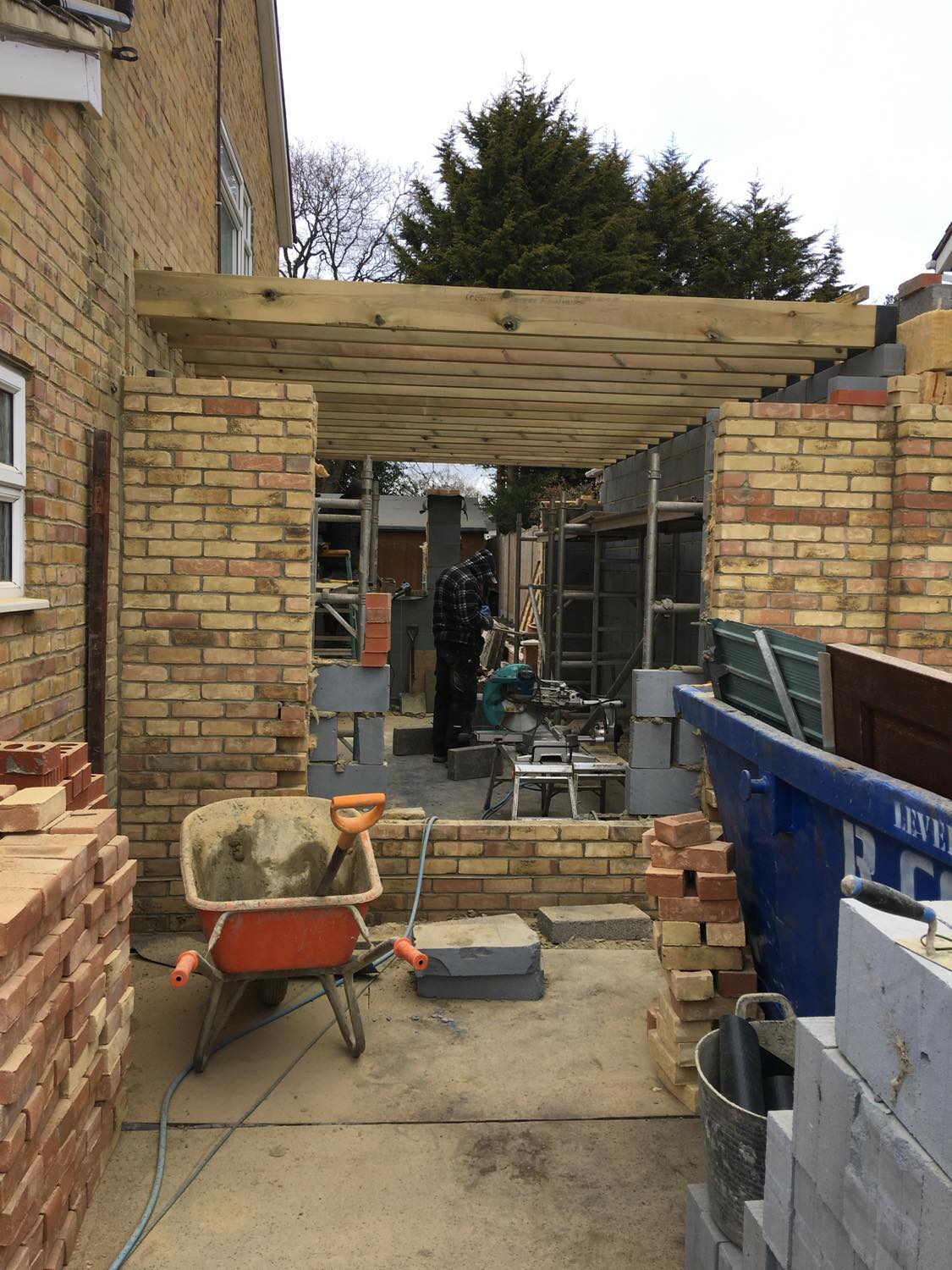 2 story side extension-Semee House Improvement LTD